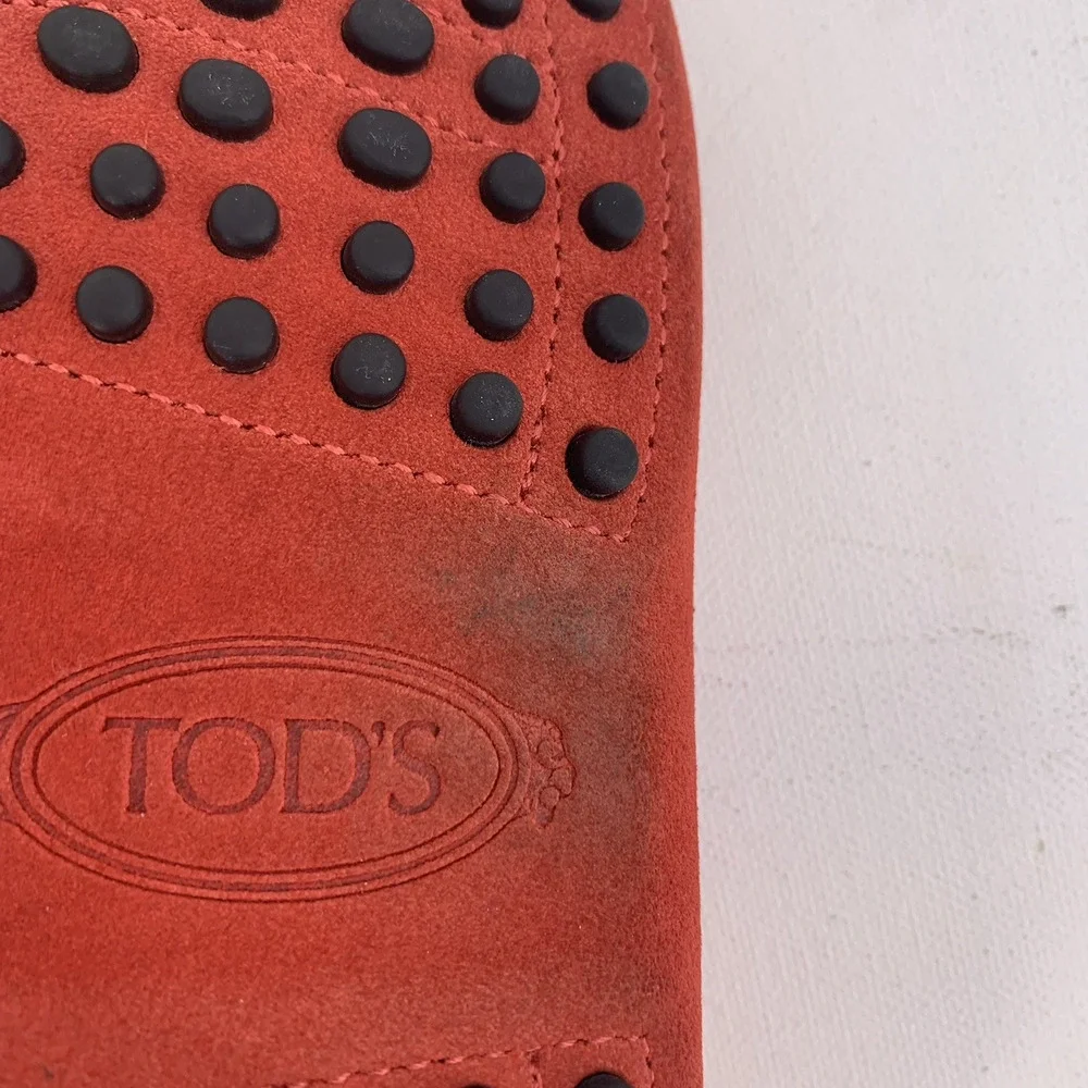 TOD'S Gommino Suede Driving Loafers Size 36.5 US 6.5